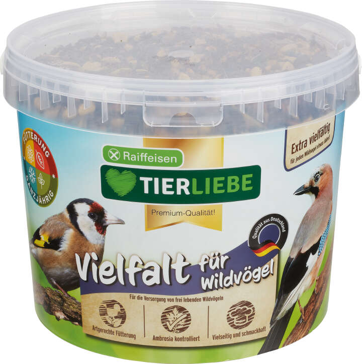 TIERLIEBE Vielfalt für Wildvögel